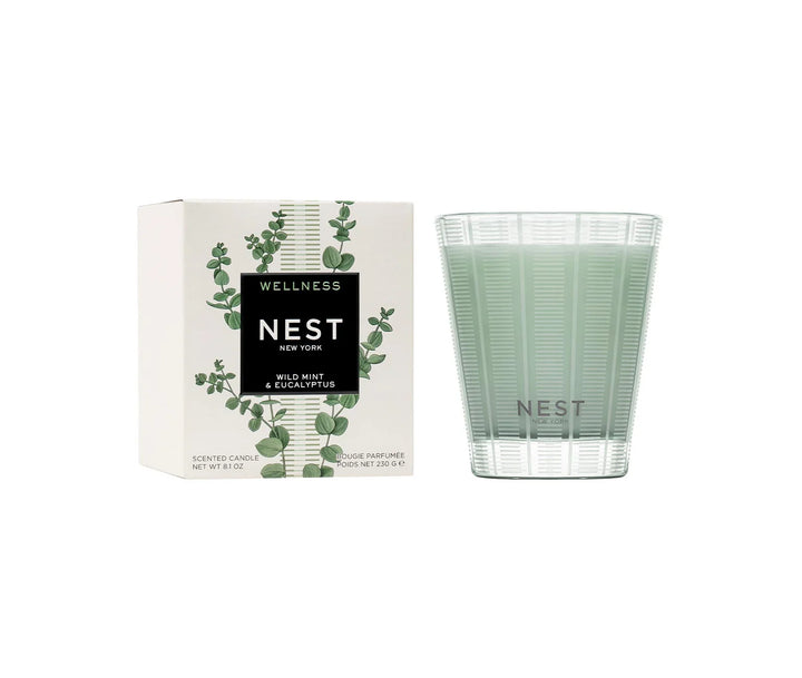 Wild Mint &amp; Eucalyptus Candle - Classic