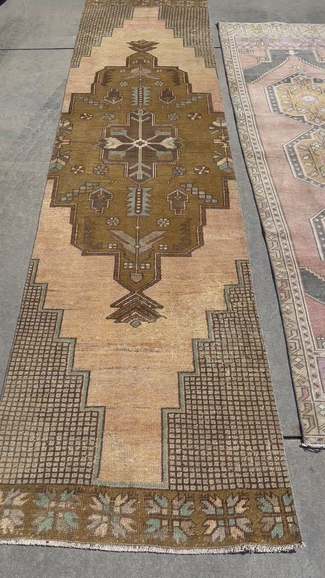 Chocolate &amp; Rust: Vintage Turkish Runner