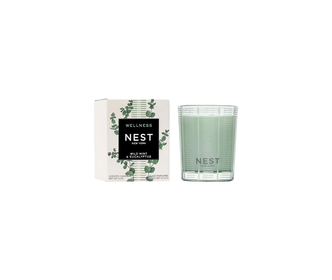 Wild Mint & Eucalyptus Candle - Votive